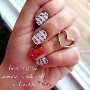 Love Notes & Swiss & Tell Color Street NWT